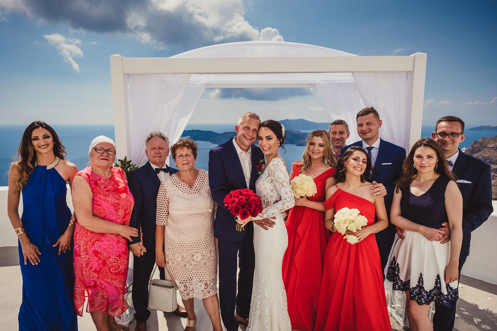 fotograf ślubny Santorini